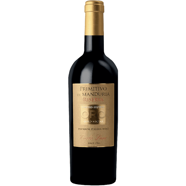 Carlo Sani Primitivo di Manduria Riserva Oro 2022 750ml