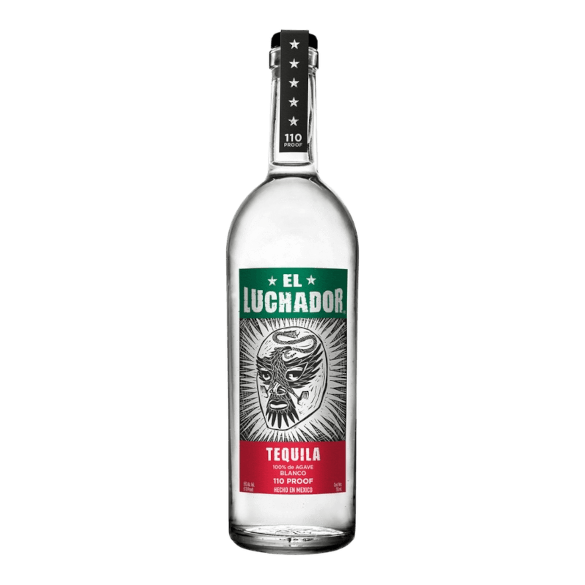 El Luchador Overproof Blanco Tequila 750ml