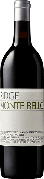 Ridge Vineyards Cabernet Sauvignon "Monte Bello" 2022 750ml
